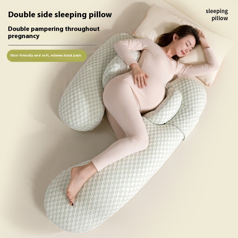Pregnant Women's Pillow Waist Support Side Sleeping Belly Support U-shaped Pillow 25% Off!